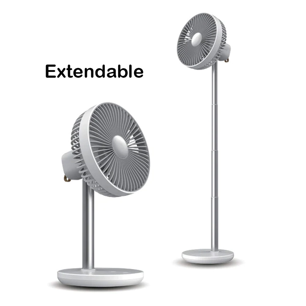 Jisulife Official Store Malaysia Portable Rechargeble Oscillating Fan FA13P