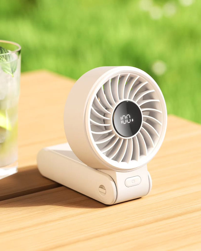 Jisulife Malaysia Life7 Portable Multipurpse Foldable Handheld Fan Desk Fan